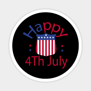 Happy 4Th July - Funny Gift For Women ,Men ,Friend Magnet